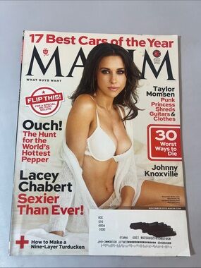 Maxim Magazine - Cover Lacey Chabert - November 2013 - Issue 188